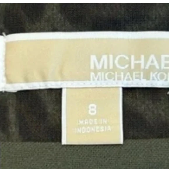 Michael Kors Leopard Print Pencil Skirt Size 8 - Picture 6 of 6